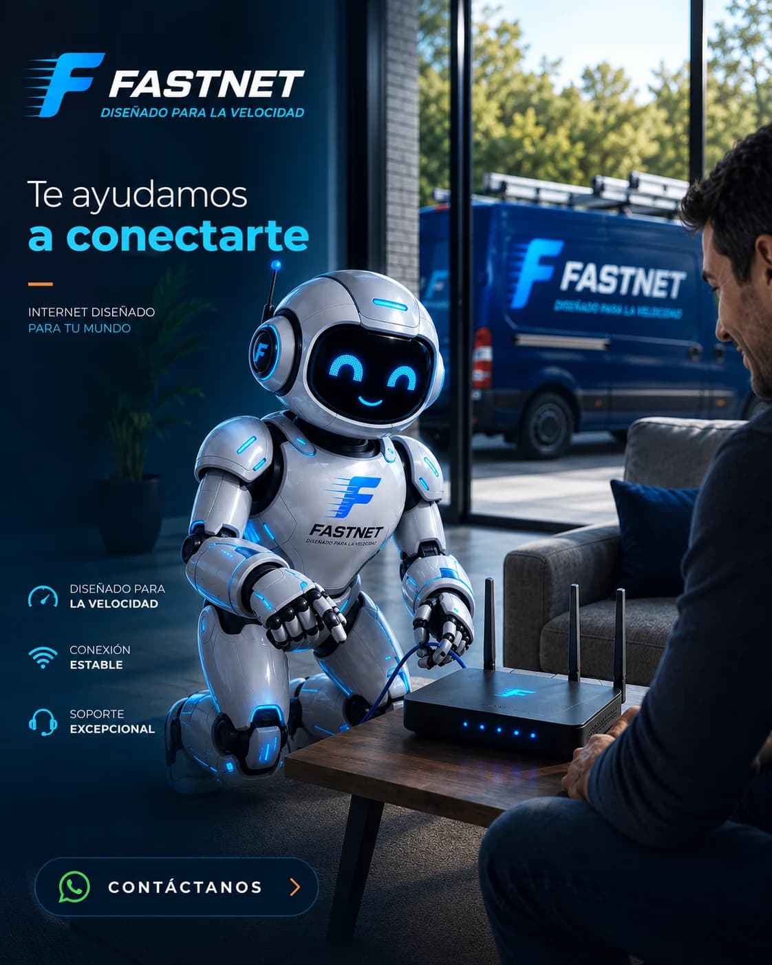 FASTER asesorando sobre servicios FAST NET